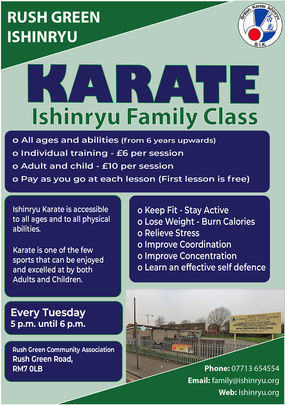 Rush Green Flyer 2023